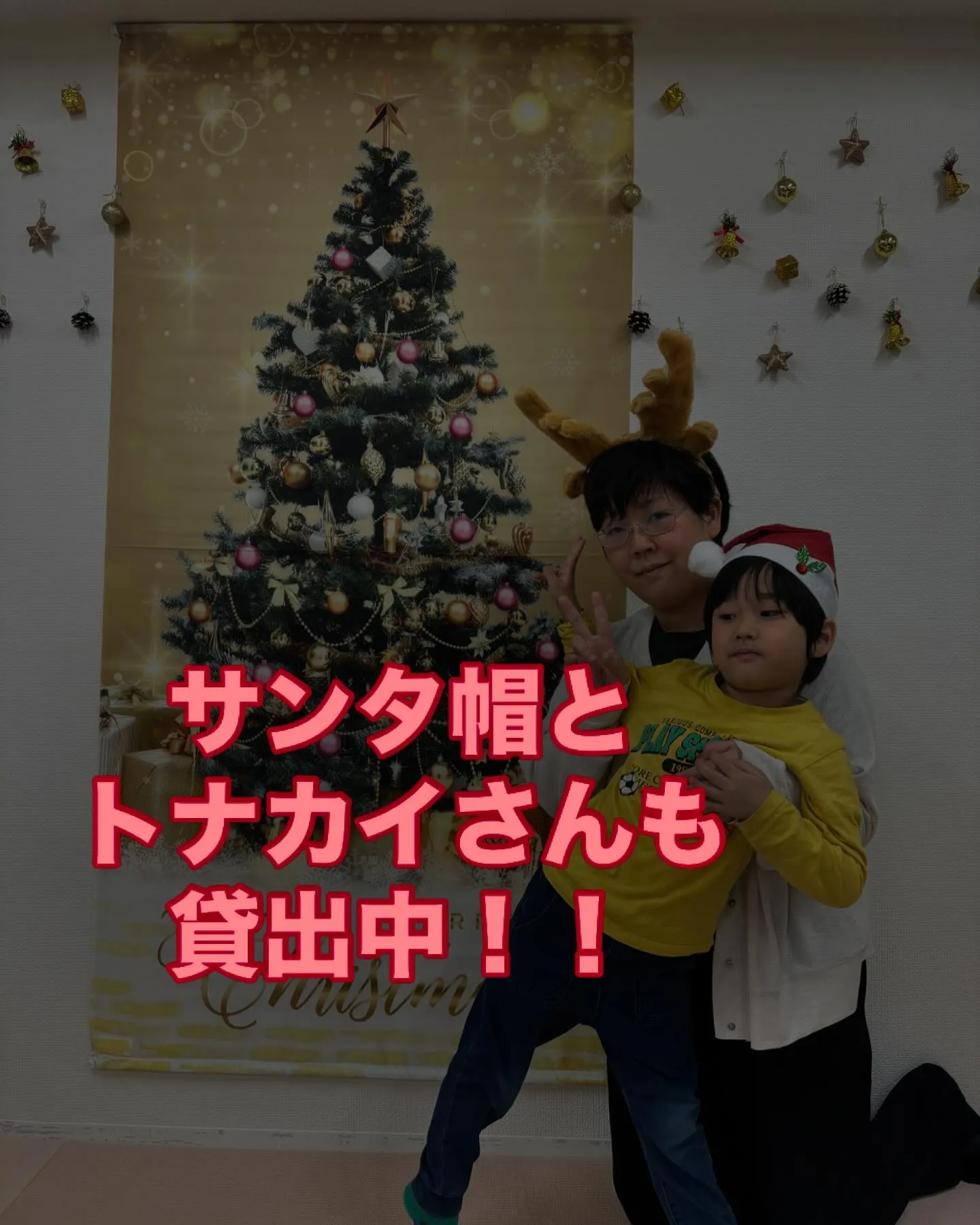 ママコはクリスマスに模様替え🎄