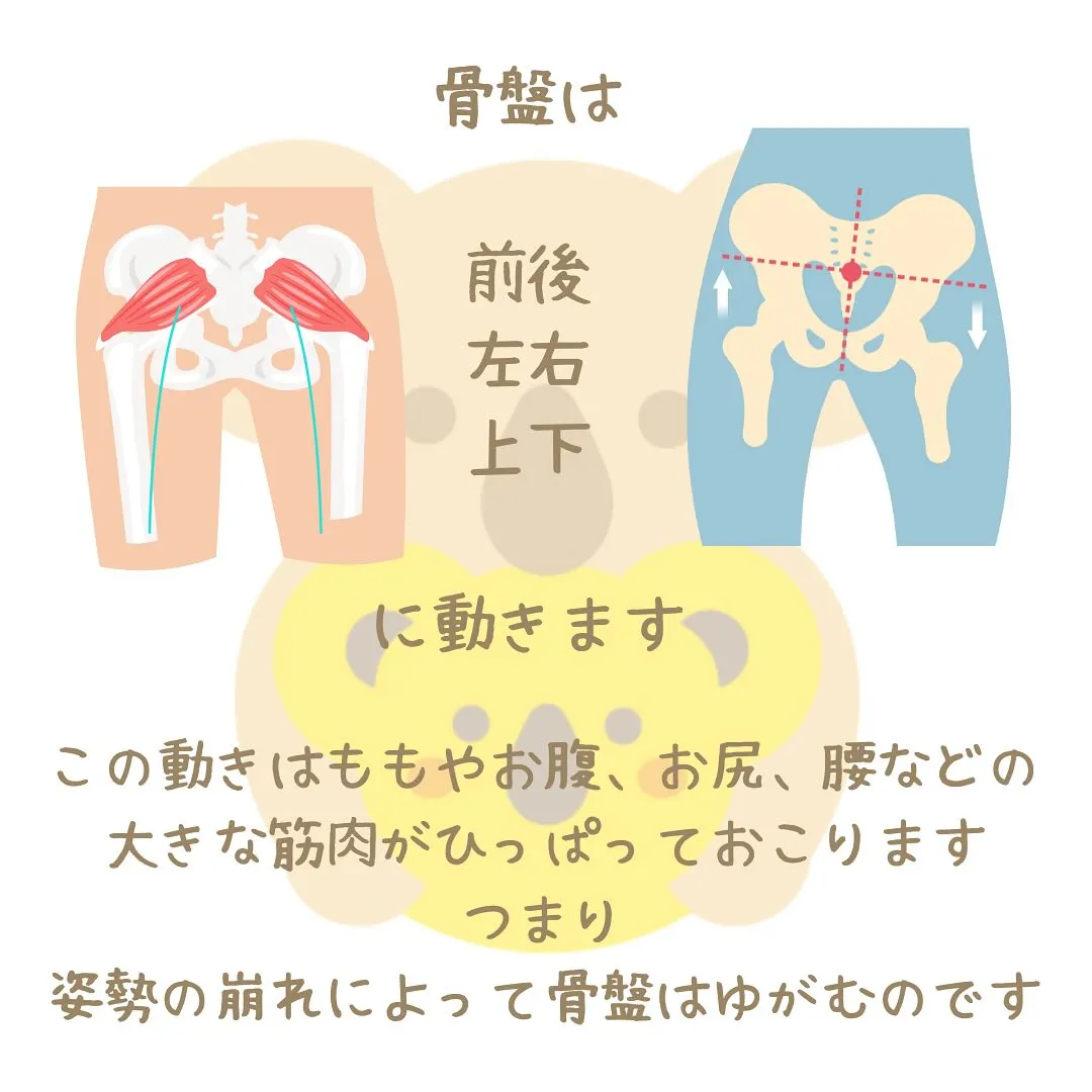 産後は骨盤が歪む